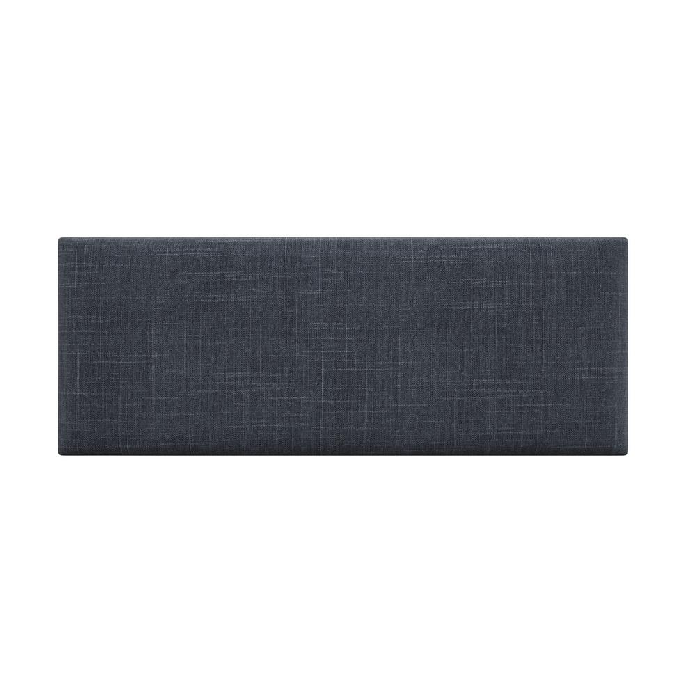 VANT Plush Velvet Peacock Blue QueenFull Upholstered Headboards/Accent
