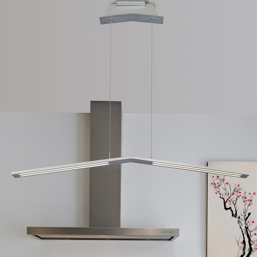 Modern linear chandelier