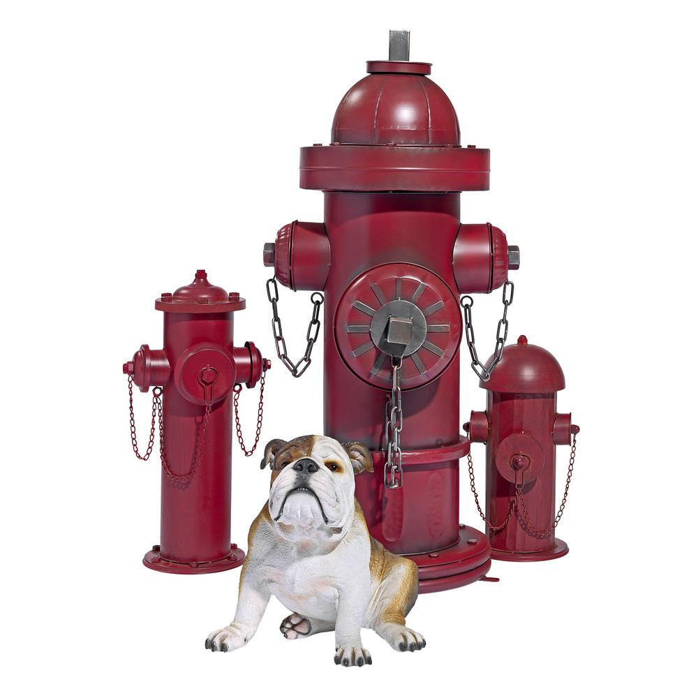 Design Toscano 41 5 In H Vintage Metal Fire Hydrant Grand Garden