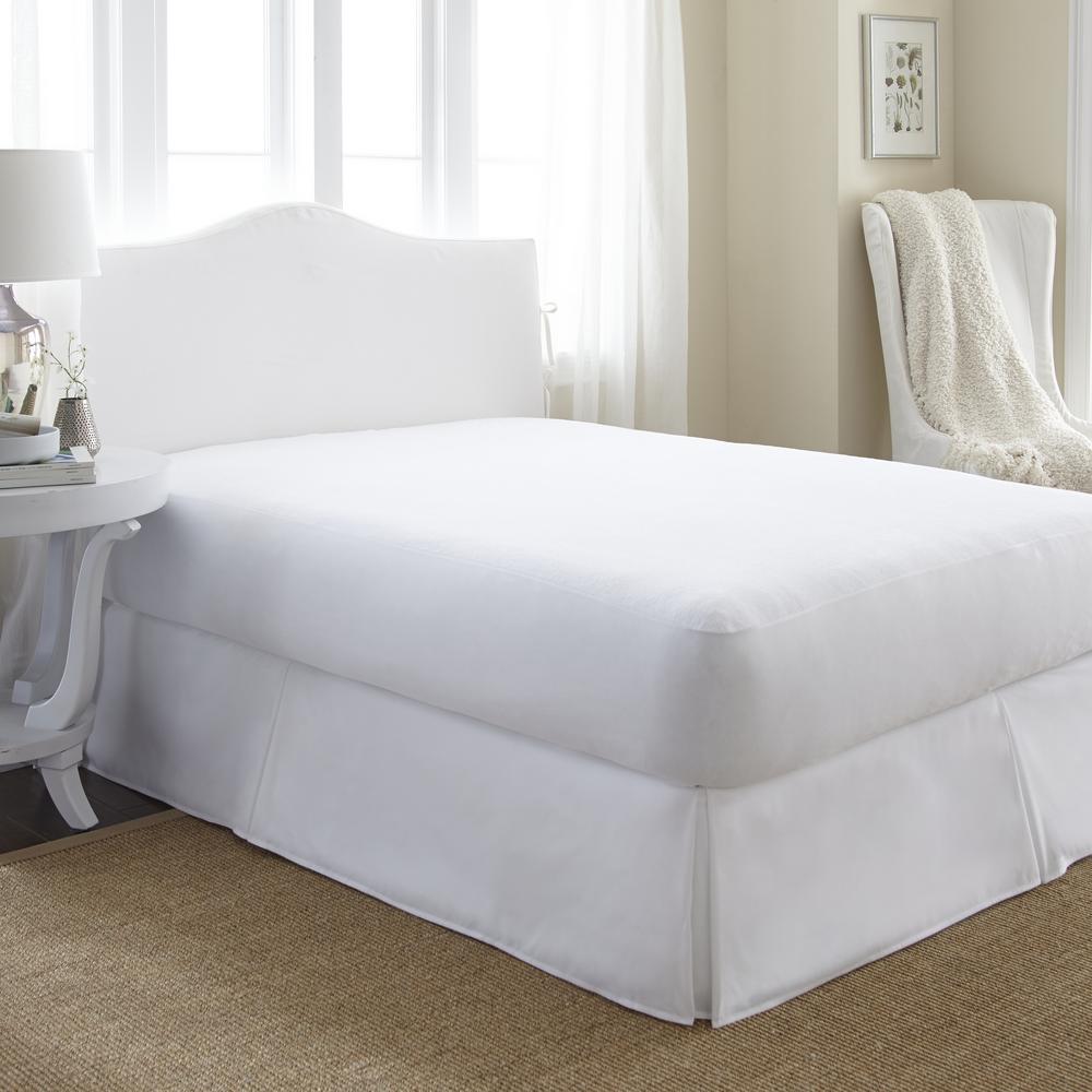 Premium California King Terry Cloth Waterproof Polyester Mattress Protector