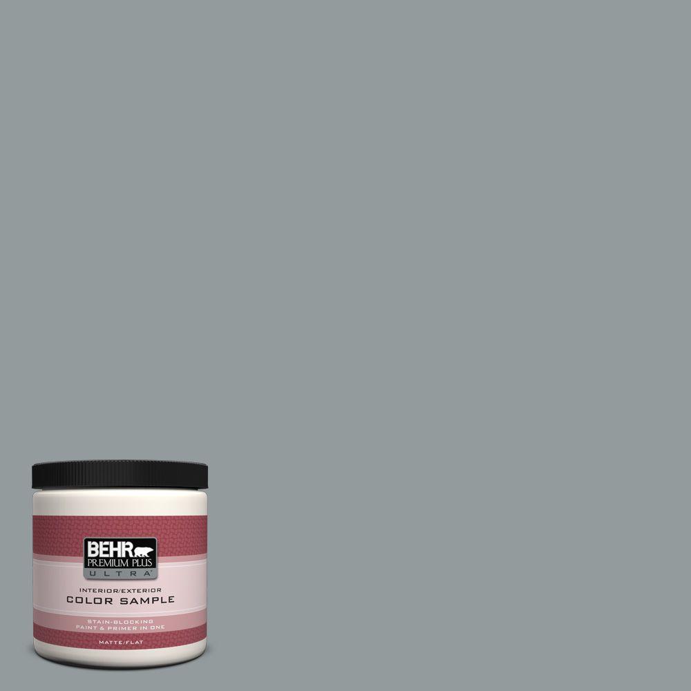 Behr Premium Plus Ultra 8 Oz 720f 4 Stone Fence Matte Interior 720f 4 Stone Fence Matte Interior Exterior Paint And Primer In One Sample
