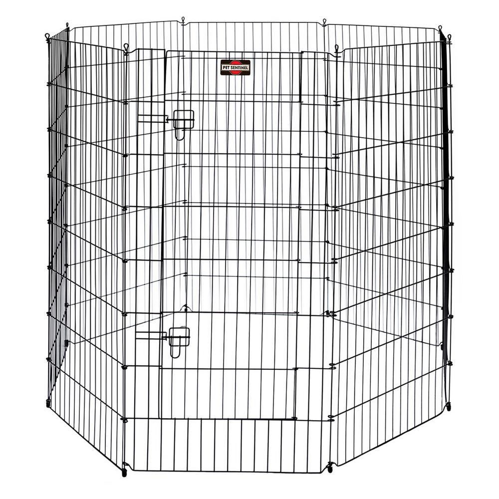 TRIXIE 4 Part Convertible Wooden Dog Gate39458 The Home Depot