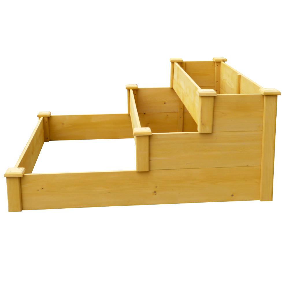 Cedar Raised Garden Beds Garden Center The Home Depot