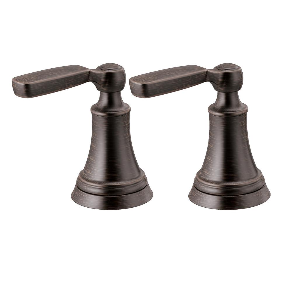 faucet woodhurst delta venetian bronze bathroom handle widespread kit