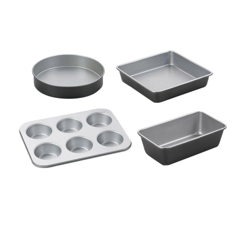 Cuisinart Chef's Classic 4-Piece Black Bakeware Set-AMB-4 - The Home Depot