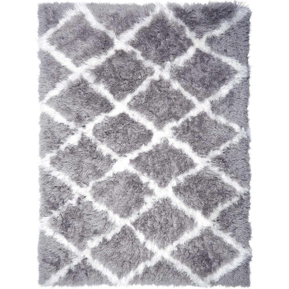 grey and white area rug 7x9