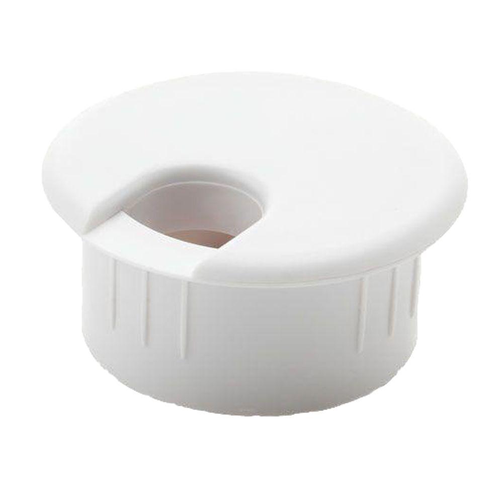 Commercial Electric 2 In Furniture Hole Cover White 2 Inch