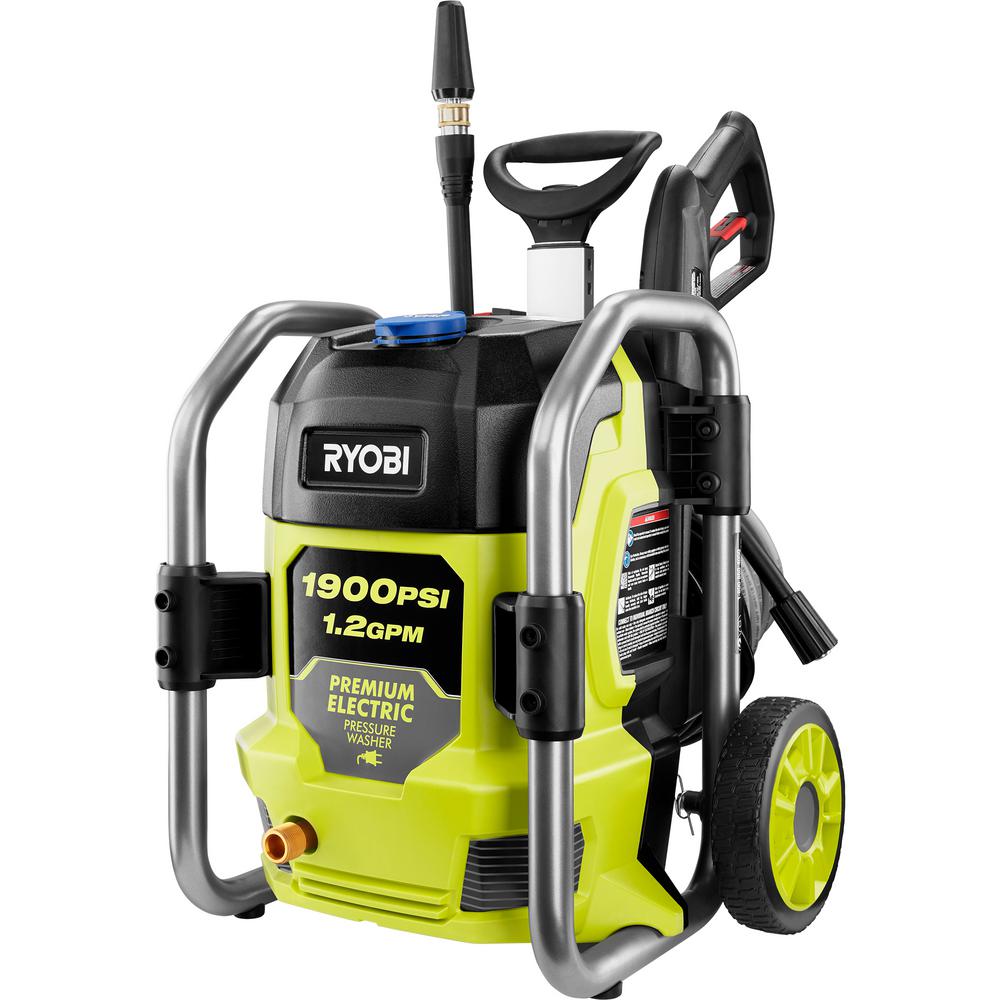 RYOBI 1,600 PSI 1.2 GPM Electric Pressure Washer-RY141600 - The Home Depot