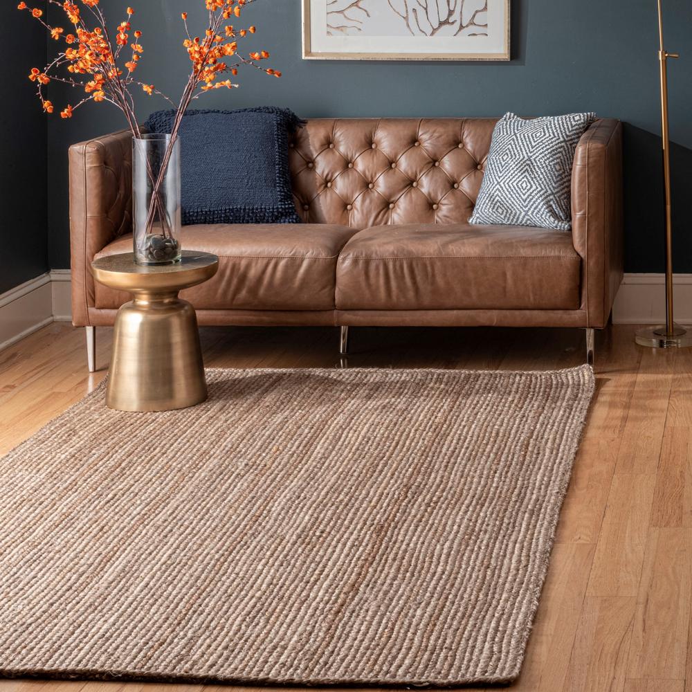 Nuloom Rigo Chunky Loop Jute Tan 8 Ft X 10 Area Rug Tajt03 - 8 By 10 Jute Rug Nuloom Rigo Chunky Loop Jute Tan 8 Ft X 10 Area Rug Tajt03 - 8 By 10 Jute Rug