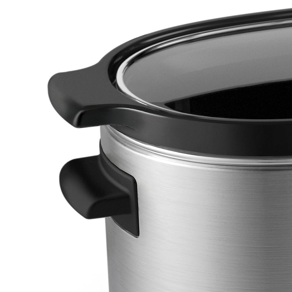 KitchenAid 6 Qt. Programmable Slow Cooker KSC6223SS The Home Depot