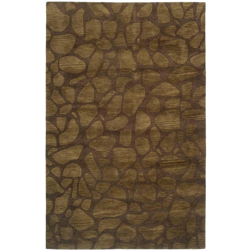 Safavieh Soho Brown 5 Ft X 8 Area Rug Soh815a The Home Depot Safavieh Soho Brown 5 Ft X 8 Area Rug