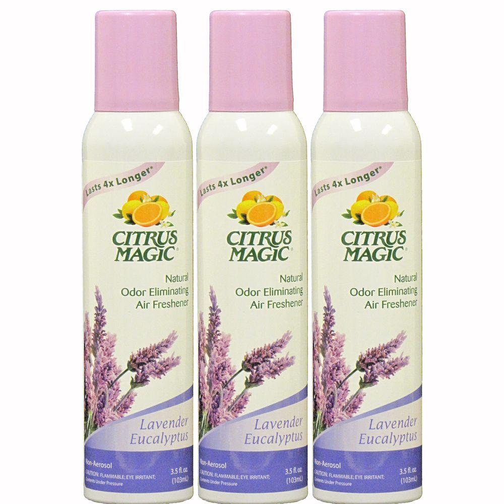 Citrus Magic 3.5 oz. Lavender Eucalyptus Natural Odor Eliminating Air