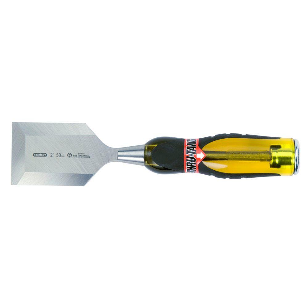 Stanley FatMax 2 in. Wide ThruTang Wood Chisel16981 The Home Depot