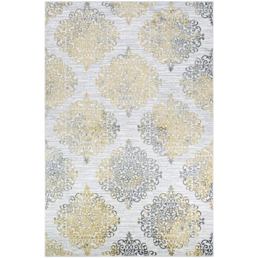 Couristan Calinda Montebello Gold Silver Ivory 9 Ft X 12 Area Couristan Calinda Montebello Gold Silver Ivory 9 Ft X 12 Area