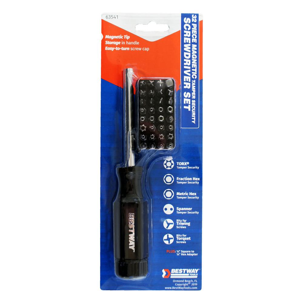 security screwdriver set