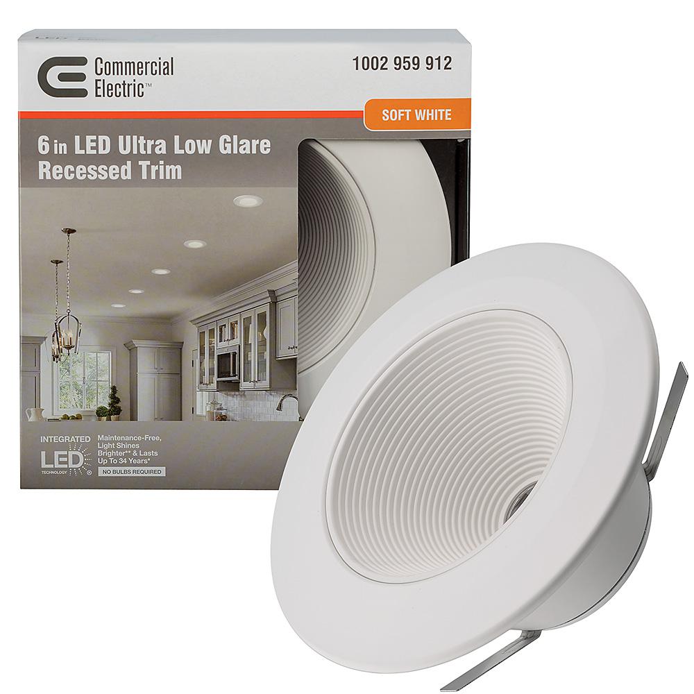 Dimmable 4 Round Surface Xtricity 60W Equivalent 3000K Soft White 12W ETL Listed, 720 Lumens Pack of 4 Energy Star Certified 4 Round Surface Ultra-Thin Recessed LED Ceiling Light with LED Driver