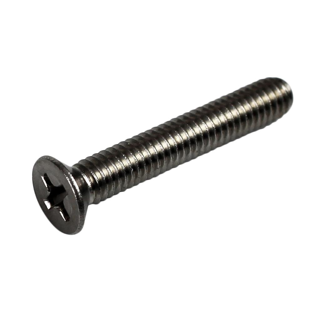 4-40 X 3//8 Indented Hex Head Machine Screws 18-8 Stainless Steel Package Qty 100