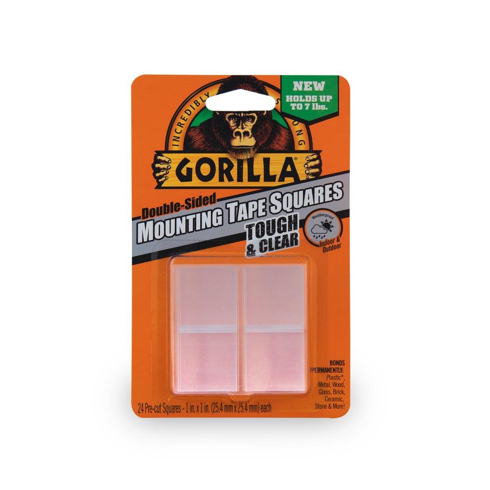 6 PACK of Gorilla Glue 61001 Adhesive Duct Tape Handy Rolls 30/' Length 1/" W