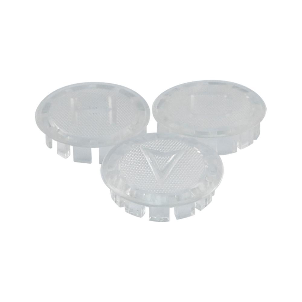 Danco 89958 Index Buttons for Glacier Bay Faucet Handles Clear