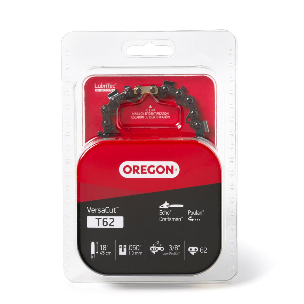 Oregon X-Grind Chainsaw Chain, 3/8in. Low Profile x 0.050in., Fits 18in. Bar, Model# T62/91VXL062G