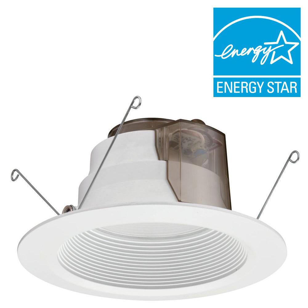 Lithonia Lighting 6 in. Matte White LED Recessed Downlighting Module