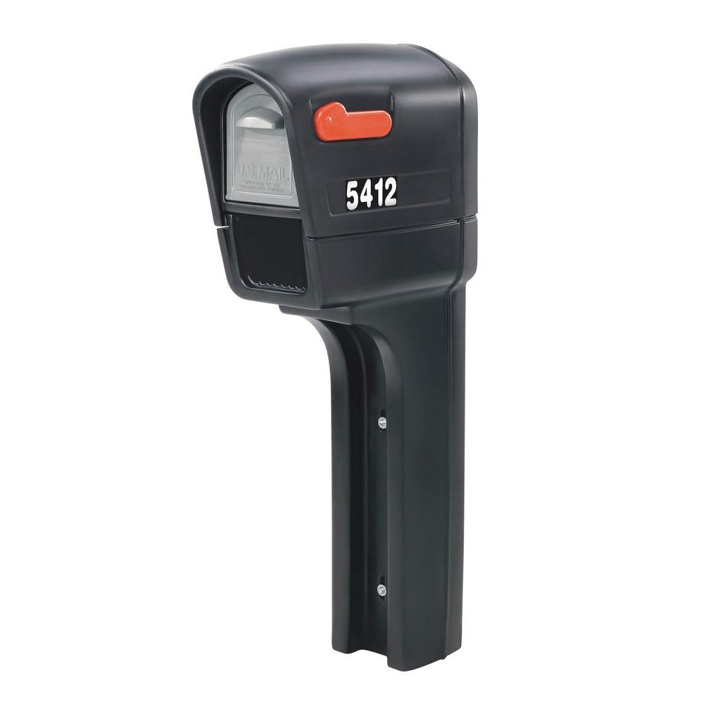 Step2 Black MailMaster Plus Mailbox541200 The Home Depot