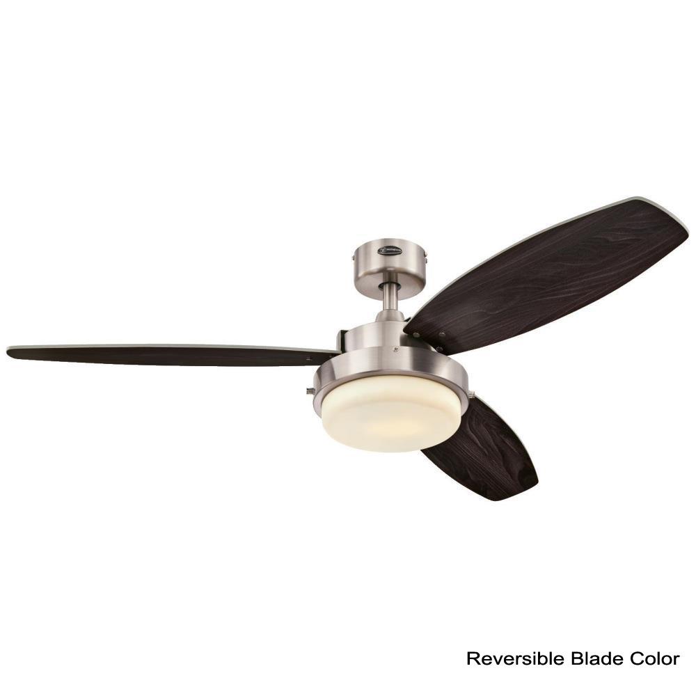 Westinghouse Alloy 52 In Led Brushed Nickel Ceiling Fan 7209000