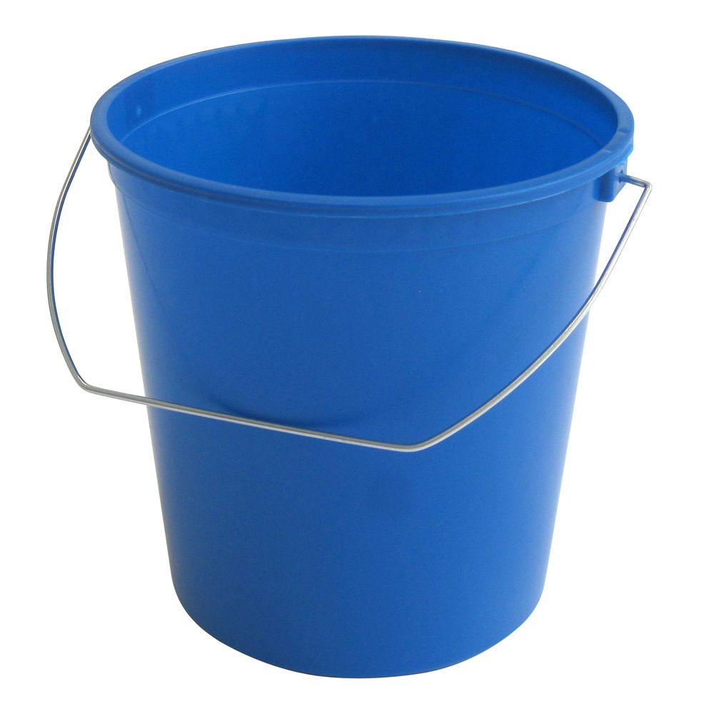 small bucket with lid and handle