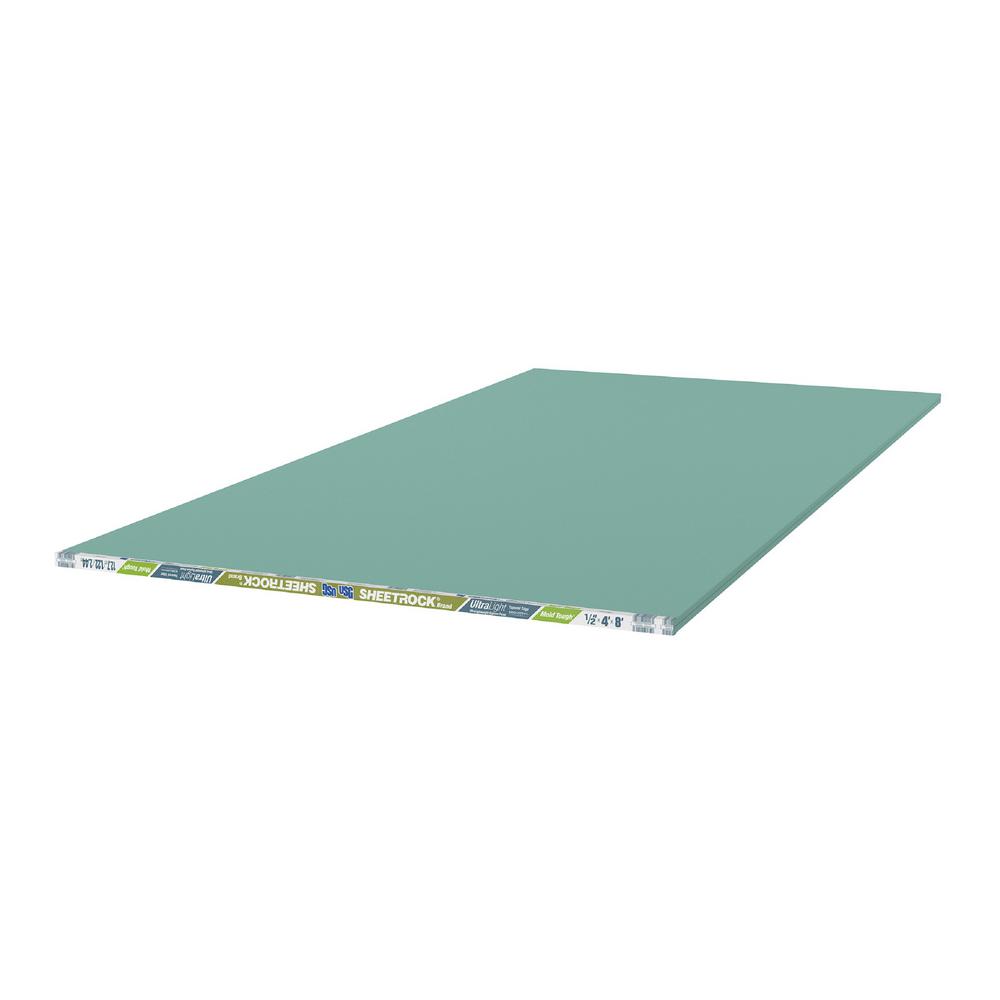 Moisture Resistant Drywall Sheets The Home Depot Ultralight Mold Tough