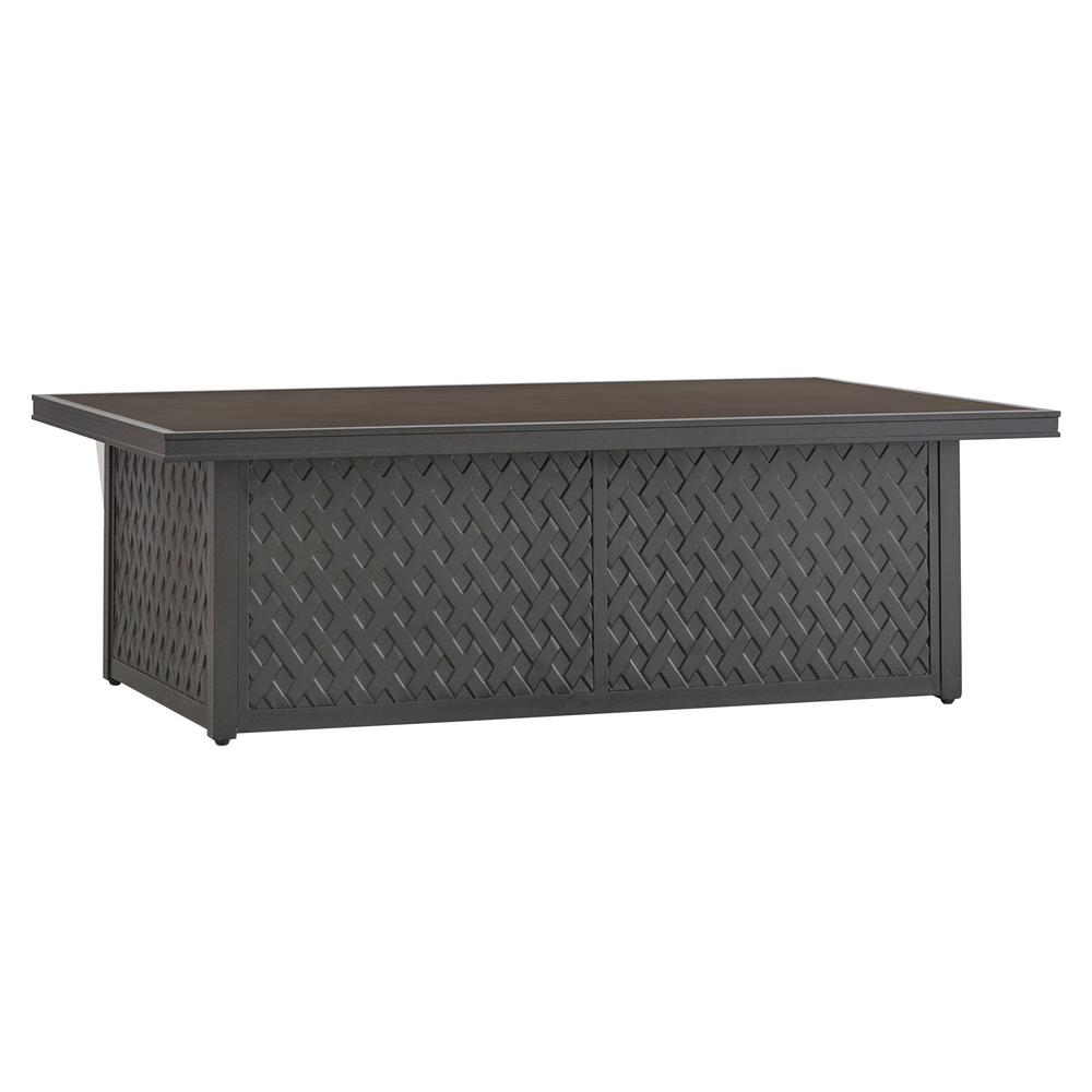 Hampton Bay Belleville Tile Top Patio Coffee TableFTS80721  The Home Depot