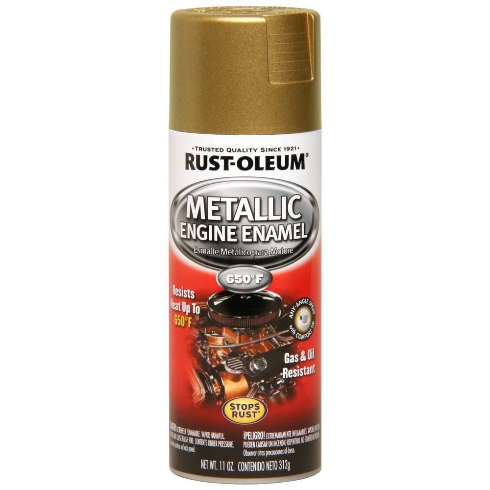 RustOleum Automotive 12 oz. High Heat Enamel Flat Aluminum Spray (6