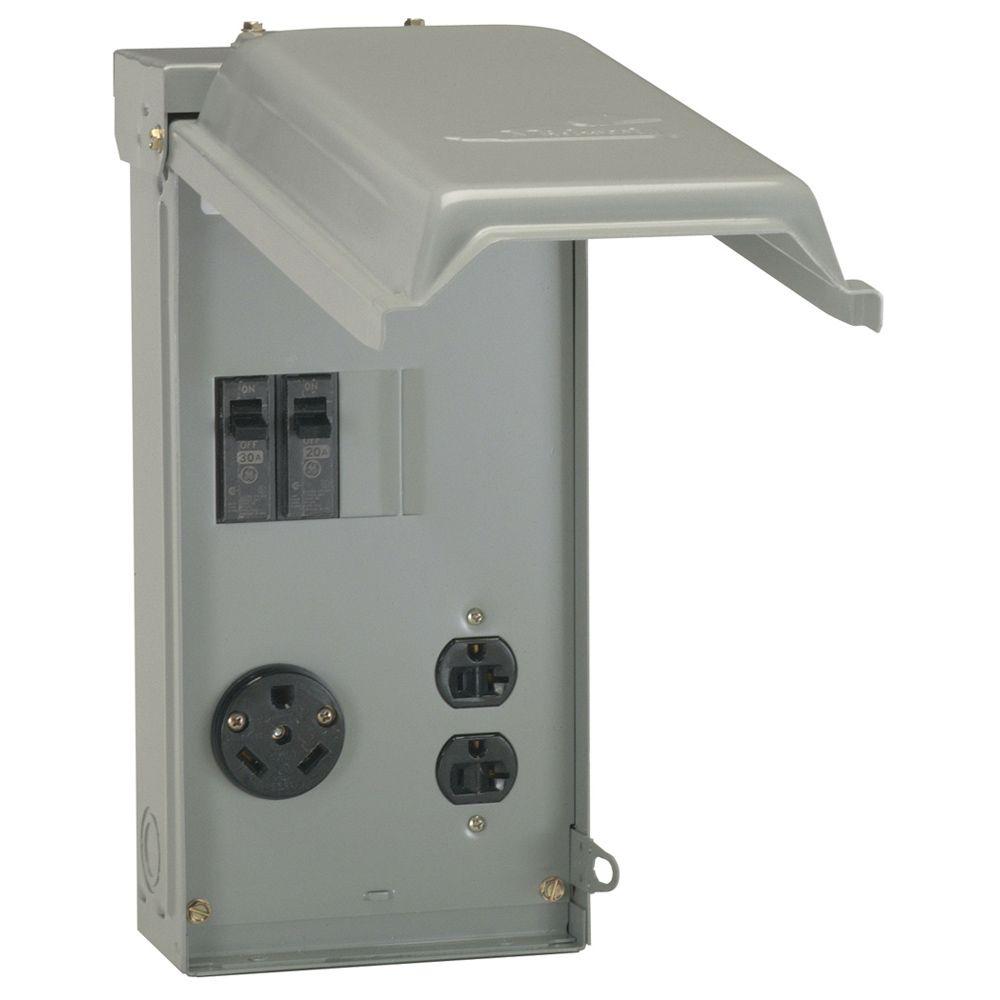 conexion de 50 amp rv box with breaker canada