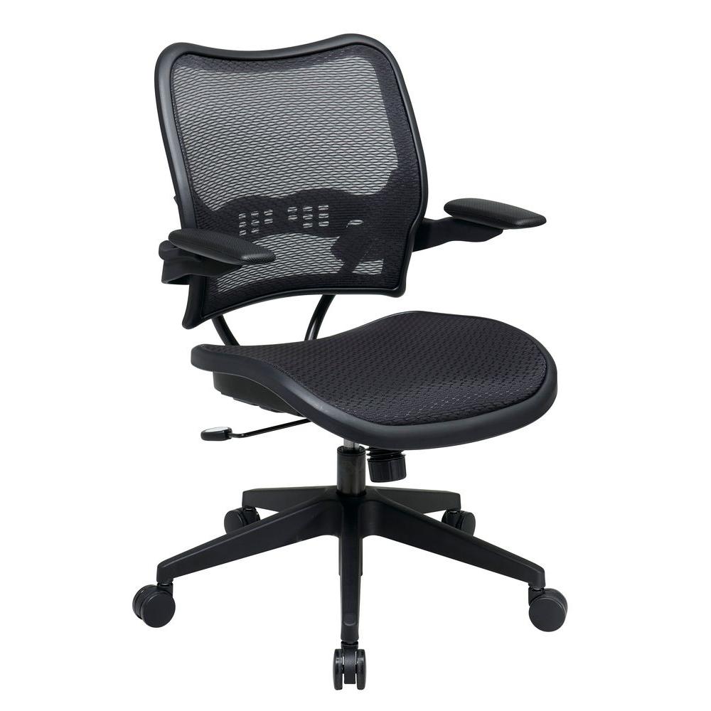 Office Star Products Deluxe Black Airgrid Chair 13