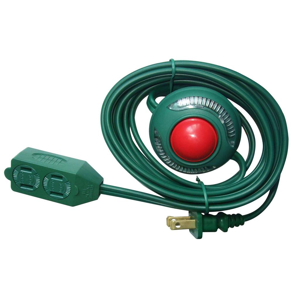 Doehetzelf New 110v Household Indoor Use Only Extension Cord Green