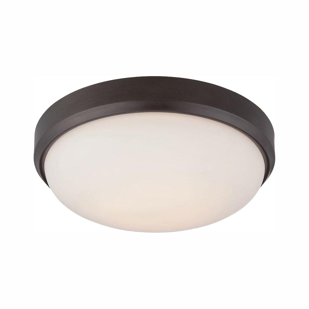 Designers Fountain Lucas Oil Rubbed Bronze Interior LED Flush Mount was $64.65 now $25.86 (60.0% off)