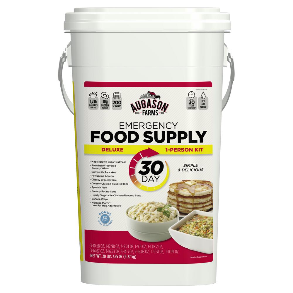 Augason Farms Breakfast Lunch Dinner Pail Combo Survival Emergency Food Walmart Com Emergency Food Supply Breakfast Lunch Dinner Emergency Food