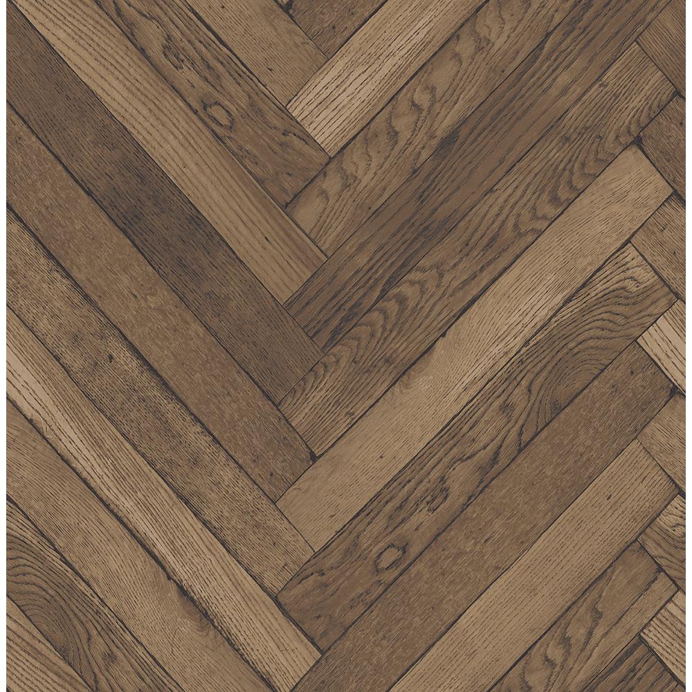 Brewster 56.4 sq. ft. Altadena Brown Diagonal Wood 