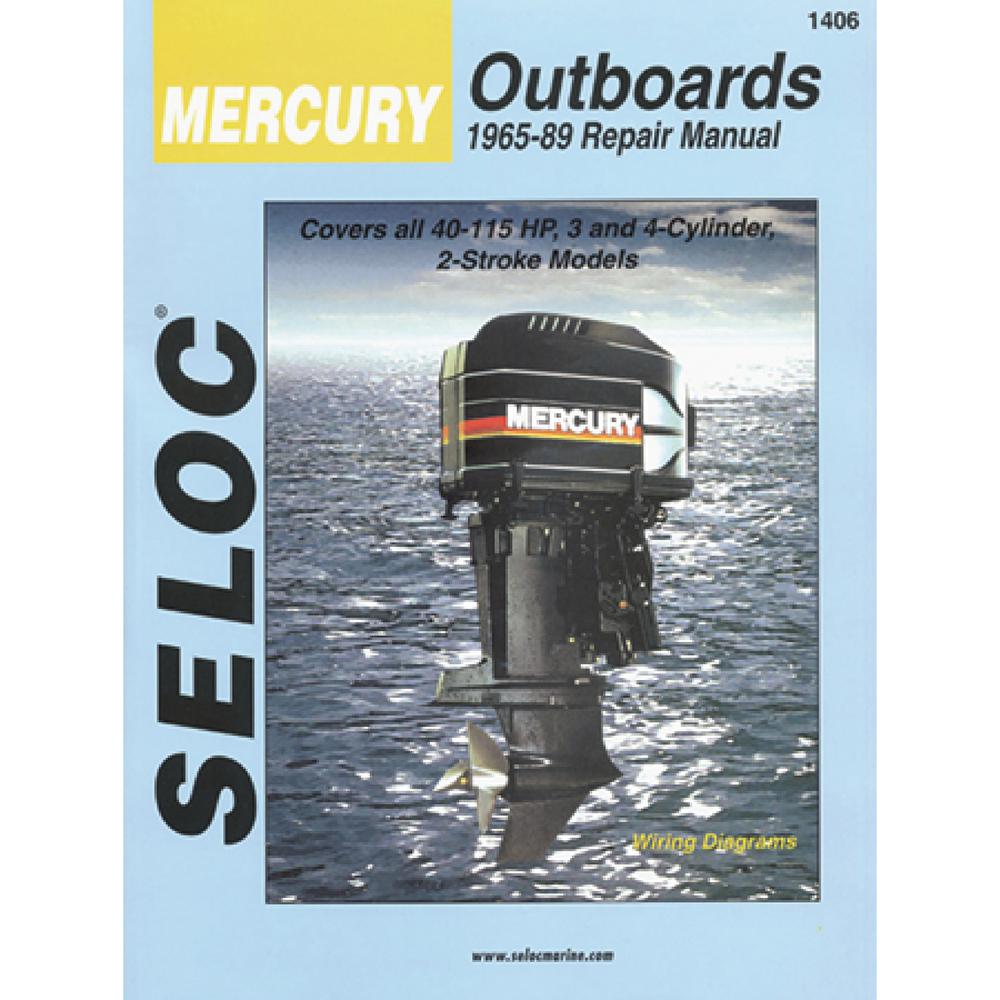 Marine Manual for Mercury Outboards, Year: 1965 to 1989, HP: 45 to 115
