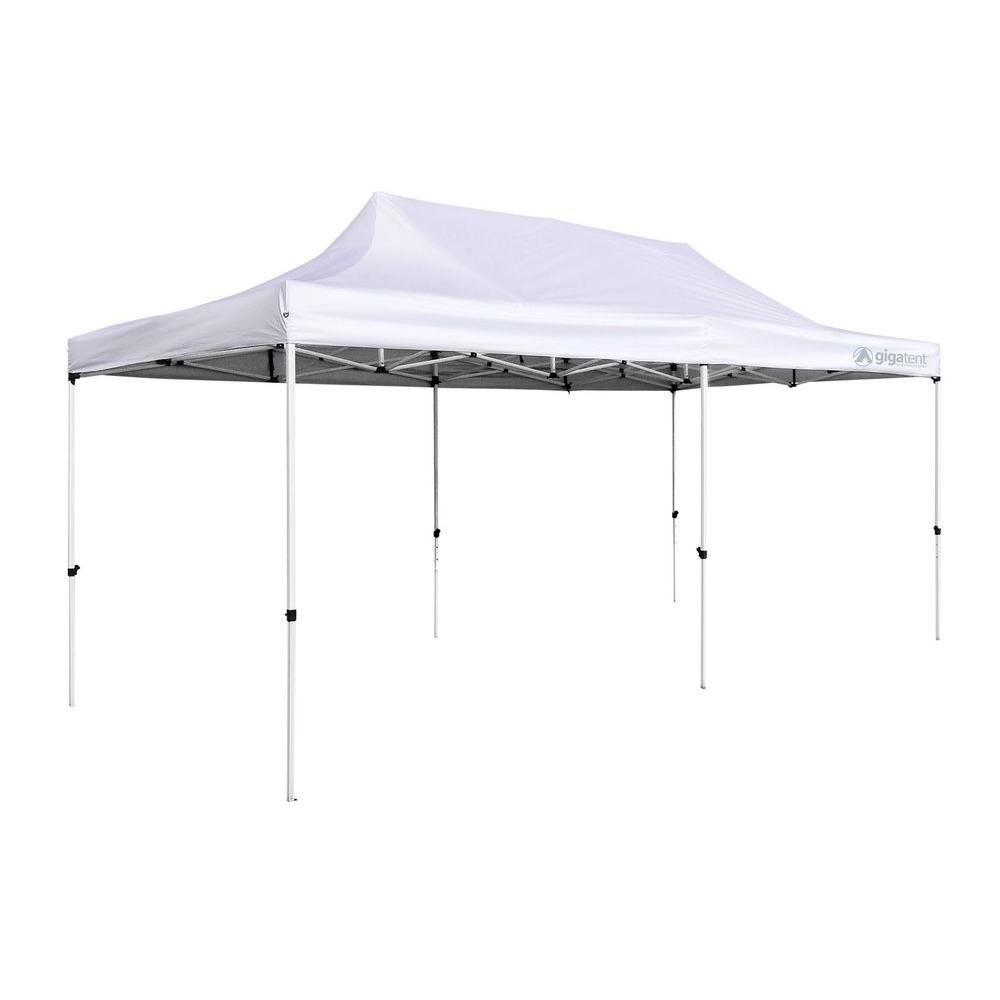 GigaTent Party Tent 10 ft. x 20 ft. White Canopy-GT004W - The Home Depot