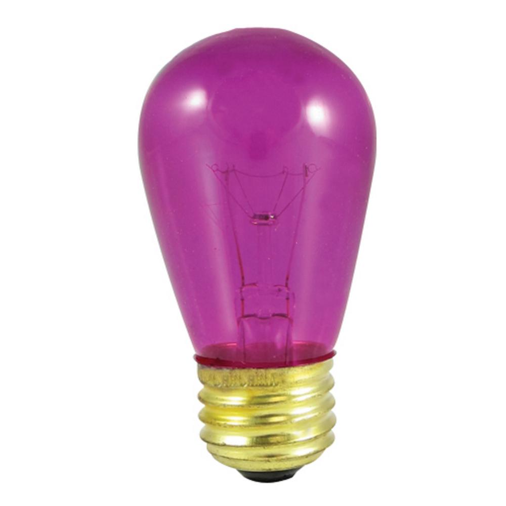 Philips 40 Watt T8 Intermedate Base Incandescent Light Bulb 416255 11 Watt S14 Transpa Fuchsia Dimmable Warm White Light Incandescent