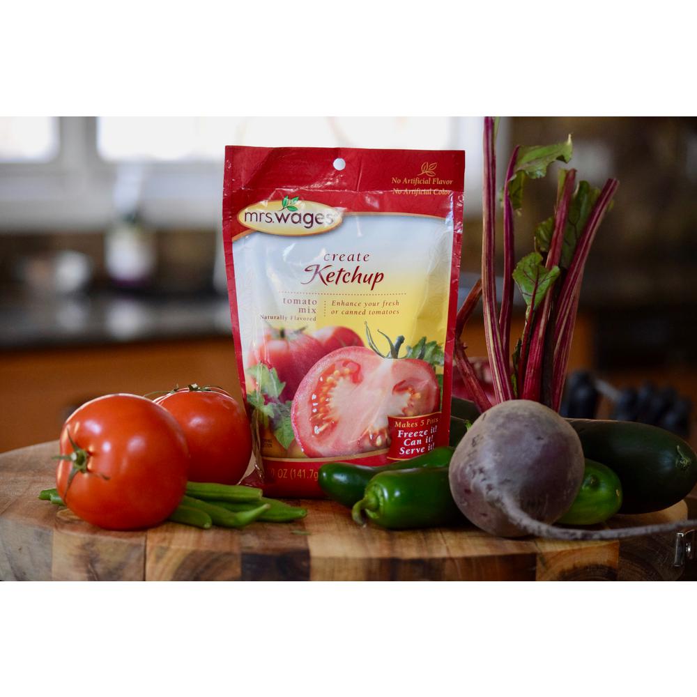 Mrs. Wages Ketchup Tomato Canning Mix (12-Pack) by Mrs. Wages