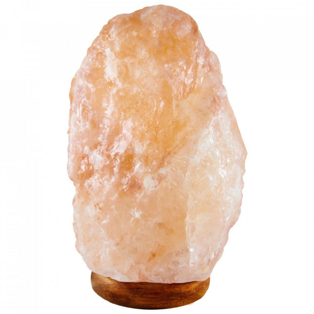 rock salt table lamp