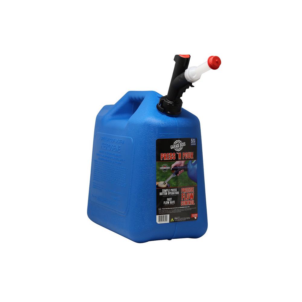 GB359 GarageBoss Press N Pour 5 Gal. Kerosene Can