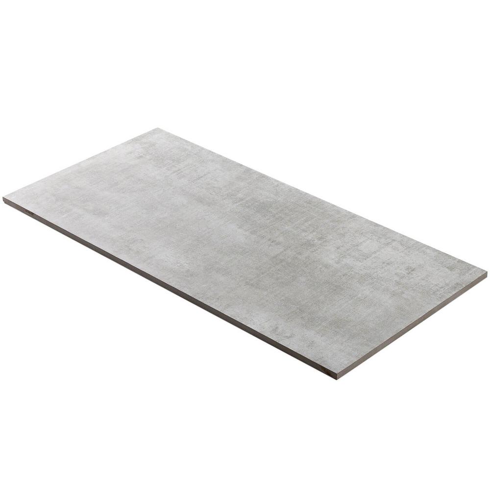 Ivy Hill Tile Essential Cement Silver 4 in. x 8 in. x 10mm Matte ...