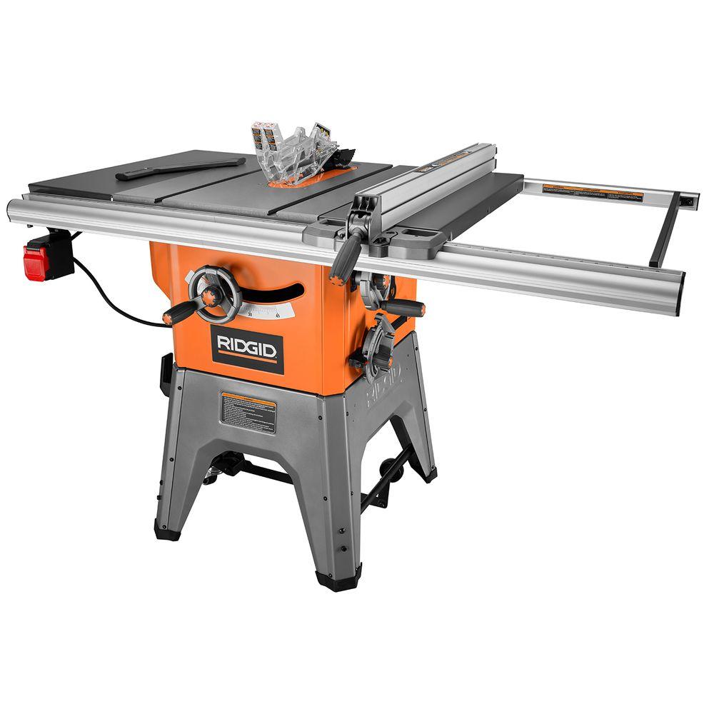 RIDGID 13 Amp 10 in. Professional Cast Iron Table Saw 