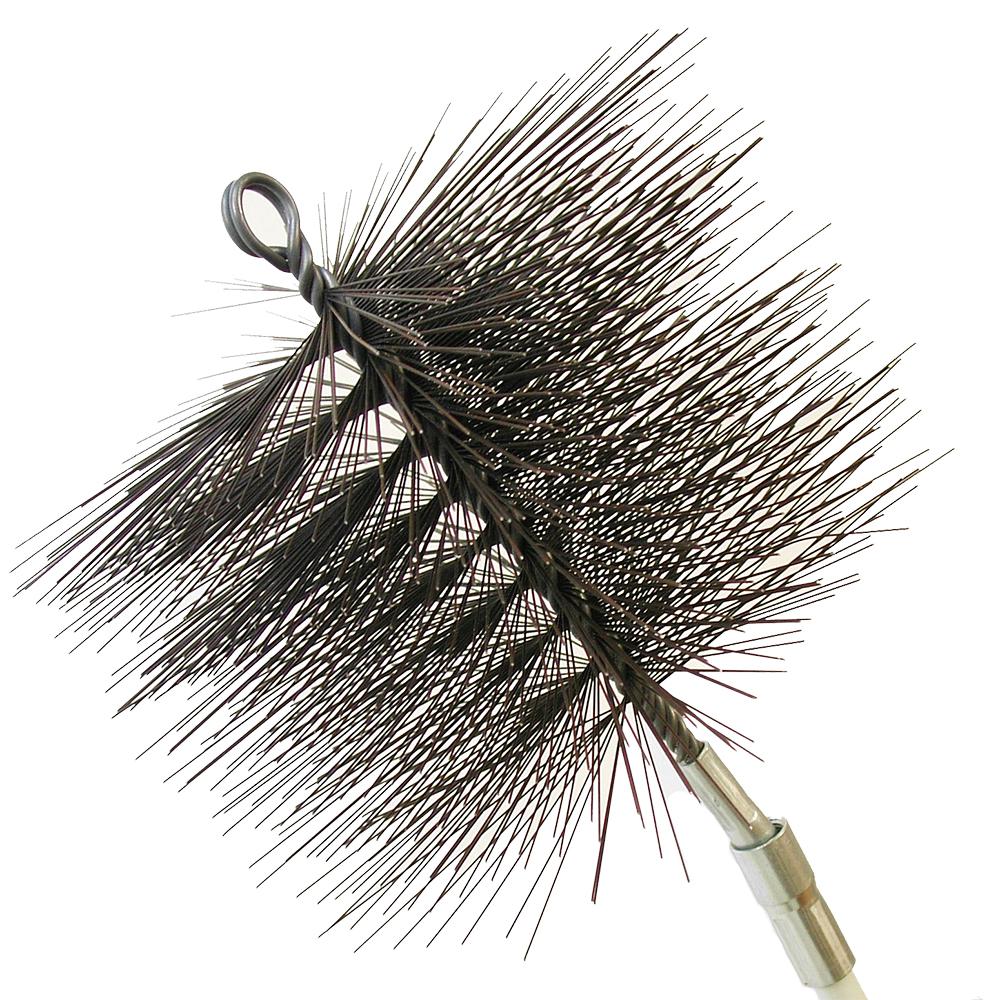 Rutland 7 in. Round Wire Chimney Brush, 1/4 in. NPT16407 The Home Depot