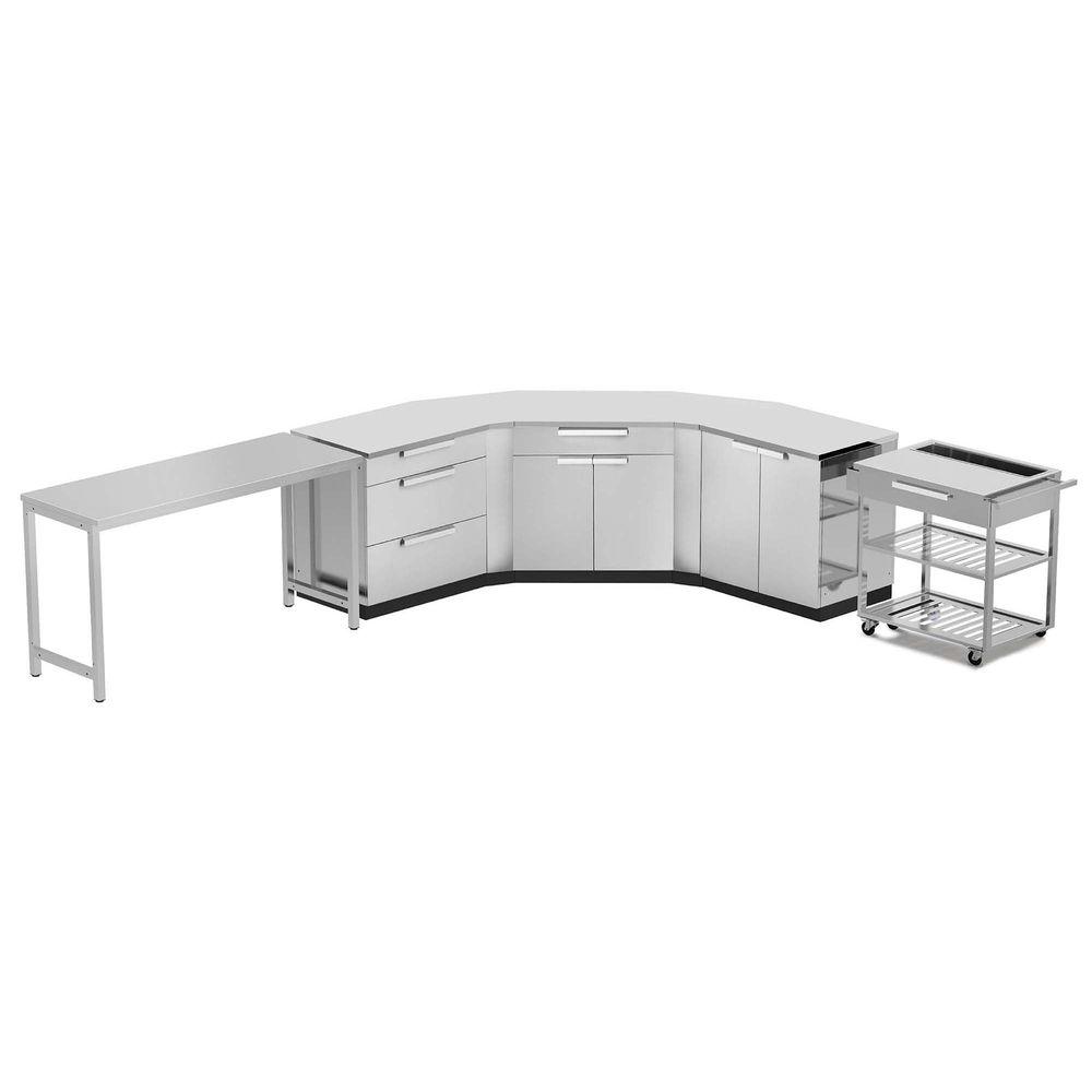 NewAge Products Stainless Steel Classic 10Piece 150x36x86 in. Outdoor