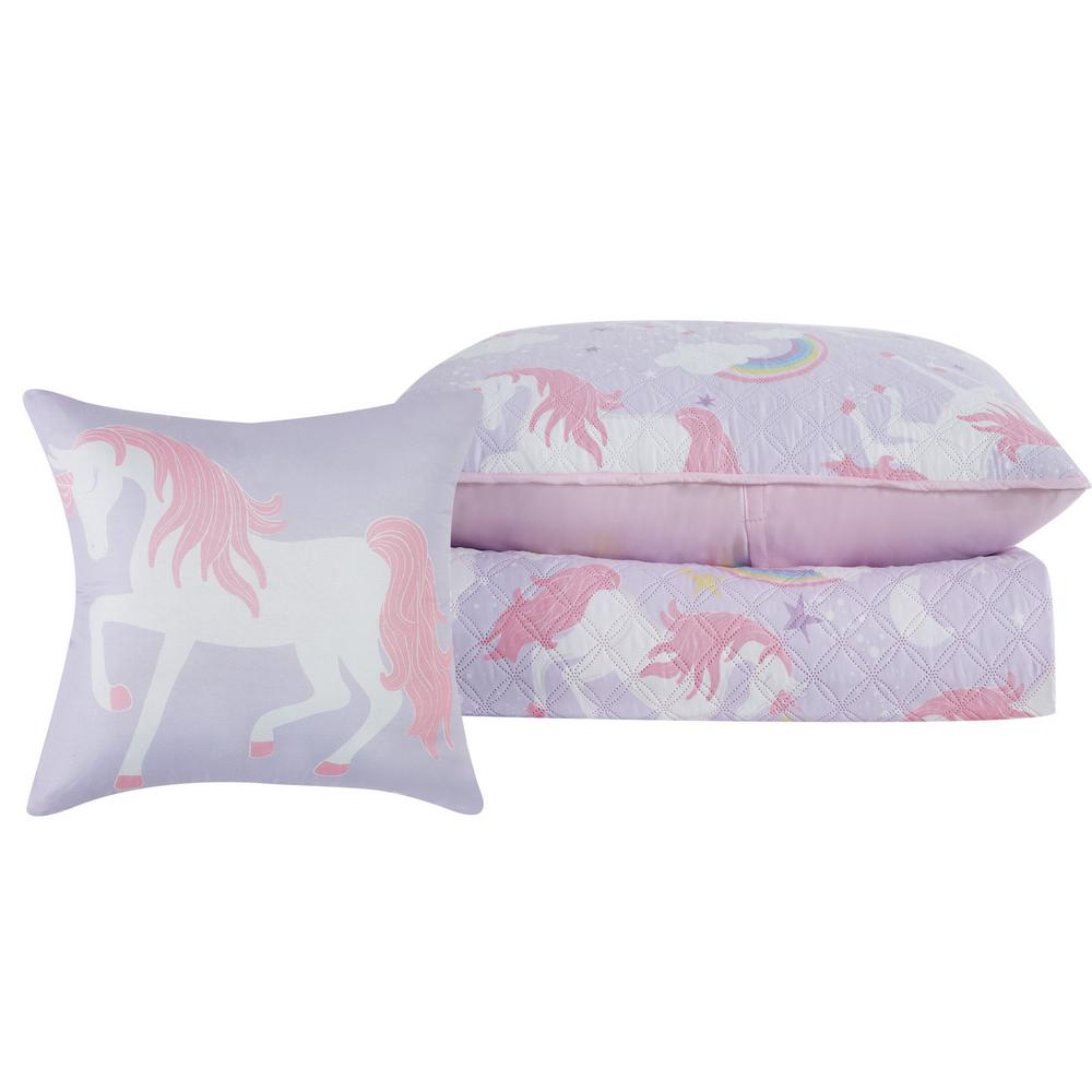 unicorn quilt set