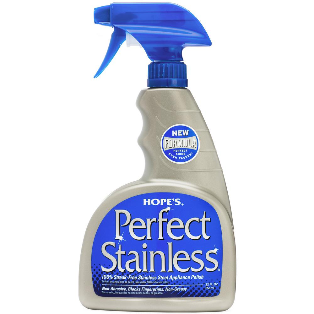 Hope's 22 oz. Perfect Stainless 100 StreakFree StainlessSteel Polish