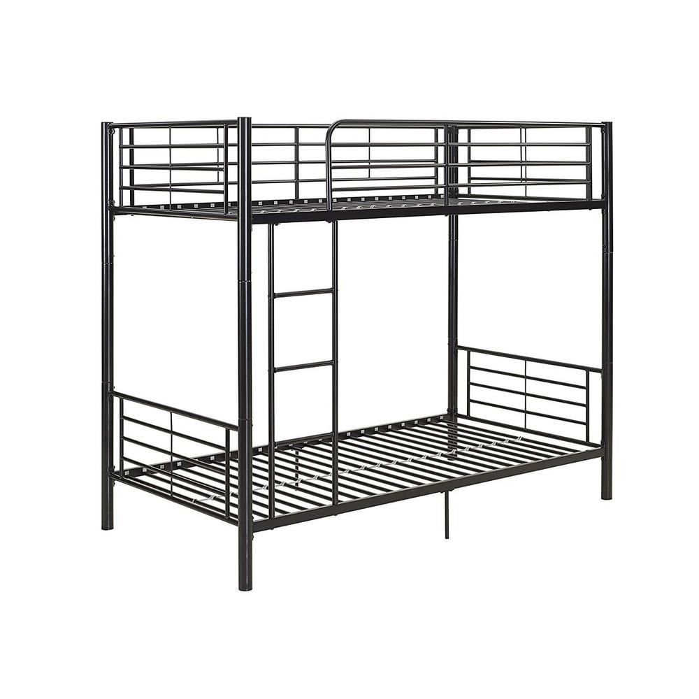 Walker Edison Furniture Company Sunset Twin Over Metal Bunk Bed Sunset Twin Over Metal Bunk Bed Walker Edison Furniture Company